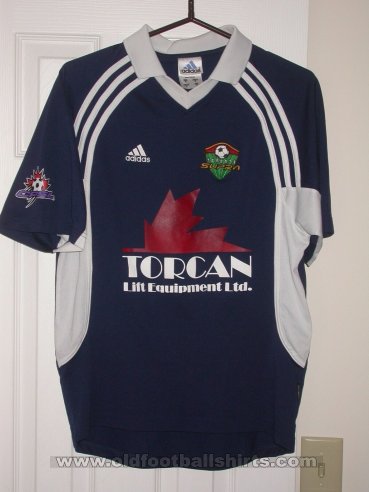Toronto Supra Home camisa de futebol 2001 - ?