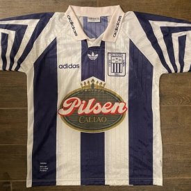 Alianza Lima Home Fußball-Trikots 1996 sponsored by Pilsen Callao