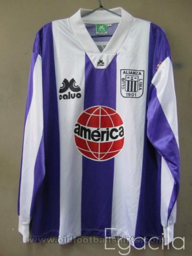 Alianza Lima Tercera camiseta Camiseta de Fútbol 1993