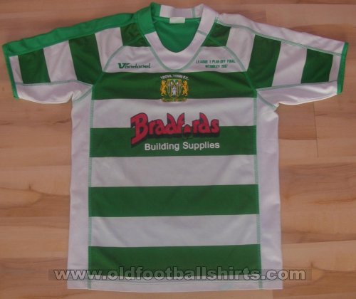 Yeovil Town Home football shirt 2007 - 2009
