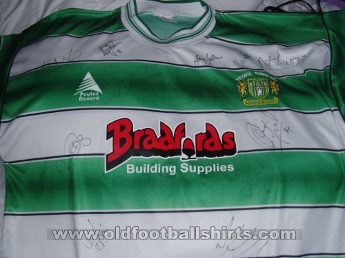 Yeovil Town Home football shirt 2005 - 2007