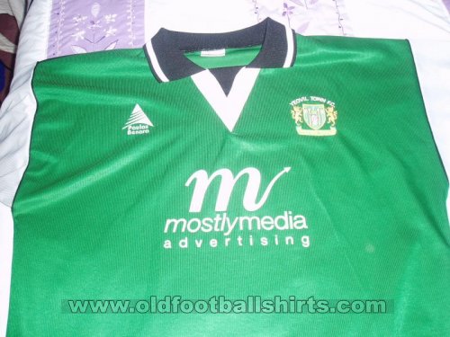 Yeovil Town Home football shirt 2000 - 2001