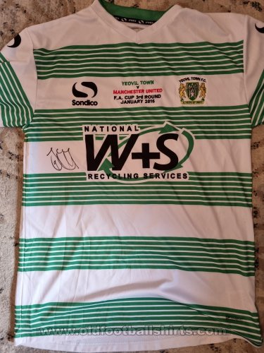 Yeovil Town Home football shirt 2014 - 2015