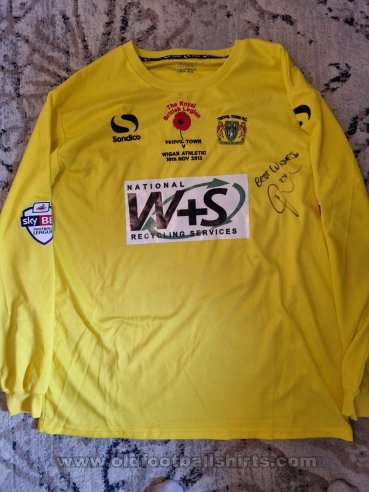 Yeovil Town Goalkeeper football shirt 2013 - 2014