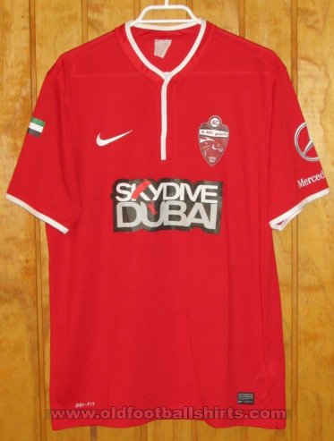 Shabab Al Ahli Dubai Club Home football shirt 2013 - 2014