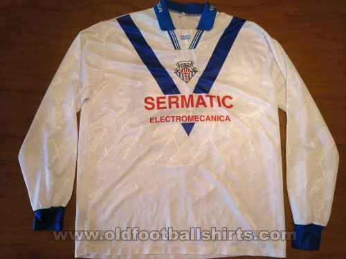 Club Gimnàstic de Manresa Home camisa de futebol 2002 - 2005