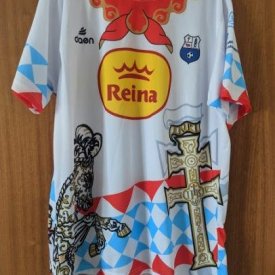 Caravaca CF Home football shirt 2015 - 2016 sponsored by Reina