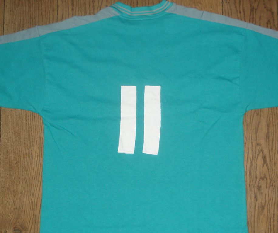 Chelsea Away football shirt 1986 - 1987. Sponsored by Simod