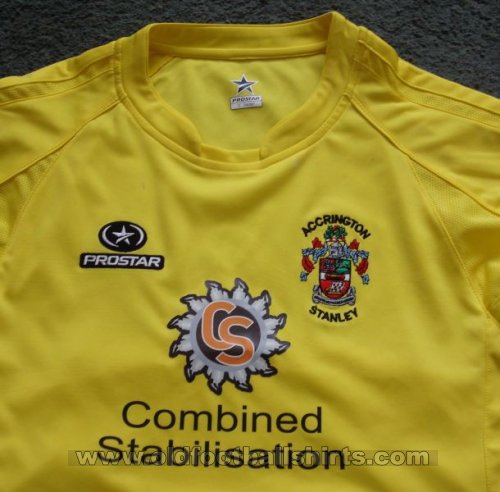 Accrington Stanley Fora camisa de futebol 2008 - 2009