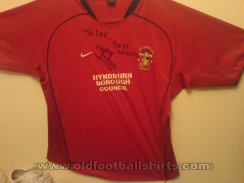 Accrington Stanley Home football shirt 2003 - 2004
