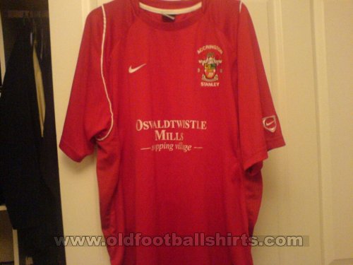 Accrington Stanley Home football shirt 2005 - 2006