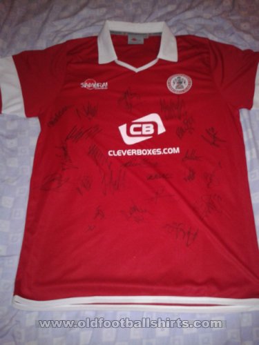 Accrington Stanley Home football shirt 2011 - 2013
