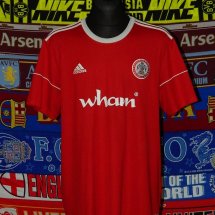 Accrington Stanley Home φανέλα ποδόσφαιρου 2015 - 2016 sponsored by Wham