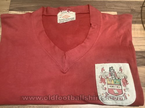 Accrington Stanley Home camisa de futebol 1960 - 1961