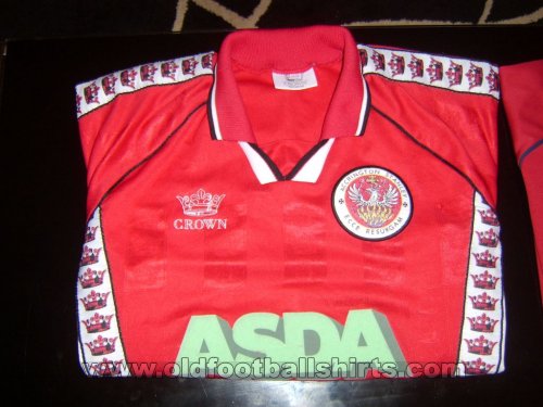 Accrington Stanley Home football shirt 1998 - 1999