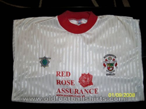Accrington Stanley Away football shirt 2001 - 2002
