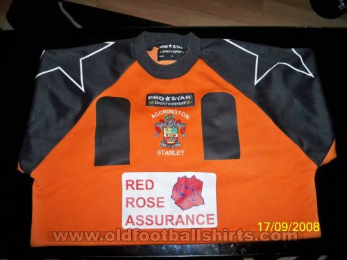 Accrington Stanley Goalkeeper football shirt 2002 - 2003