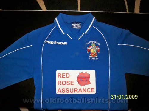 Accrington Stanley Away football shirt 2002 - 2003