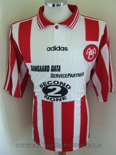 Aalborg BK Home football shirt 1996