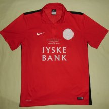 Midtjylland Home football shirt 2016 sponsored by Jyske Bank