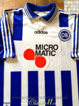 Odense BK Home football shirt 1998 - 2000