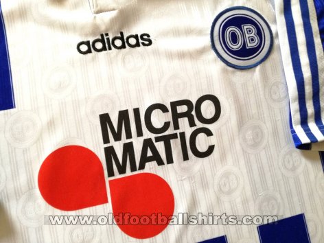 Odense BK Home football shirt 1998 - 2000