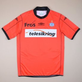 Esbjerg Weg Fußball-Trikots 2008 - 2009 sponsored by telesikring