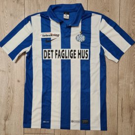 Esbjerg Home football shirt 2012 - 2014 sponsored by Det Faglige Hus