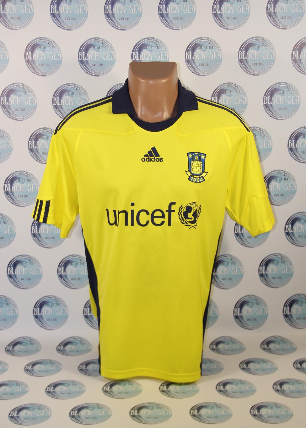 Maillot Extérieur Brøndby IF 2012/2013 Hummel - Taille S Adulte - Jaune D'Occasion