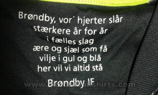 Brondby Away football shirt 2011 - 2012