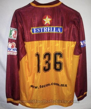 Tecos F.C. Away baju bolasepak 1998 - 1999