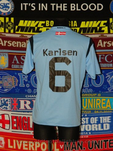 Randers Home football shirt 2010 - 2011