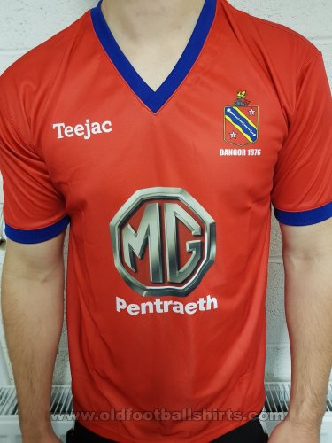 Bangor 1876 F.C. Away football shirt 2019 - 2021