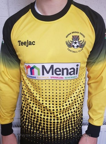 Menai Bridge Tigers FC Home baju bolasepak 2019 - 2021