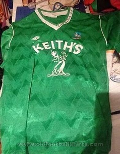 Nova Scotia Clippers Home Maillot de foot 1991