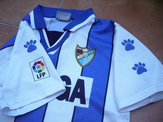 Camiseta Retro Málaga CF 05/06 - Primera Equipación - Camis Futgol - Camisetas de Fútbol Baratas