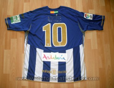 Malaga Home maglia di calcio 2008 - 2009