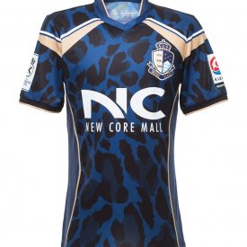 Seoul E-Land FC Home football shirt 2015 sponsored by New Core Mall