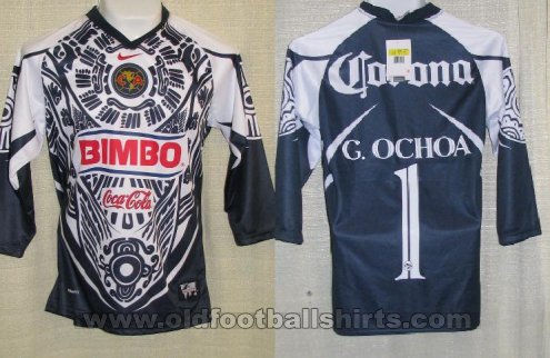 Club America Goalkeeper football shirt 2007