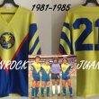 Away baju bolasepak 1981 - 1985