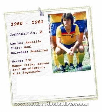 Club America Home football shirt 1980 - 1981