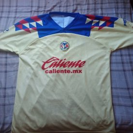 Club America Home football shirt 2023 - 2024 sponsored by Caliente