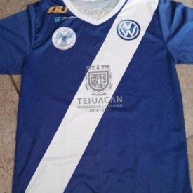 Tehuacán de la Franja Home camisa de futebol 2020 - 2021 sponsored by Volkswagen