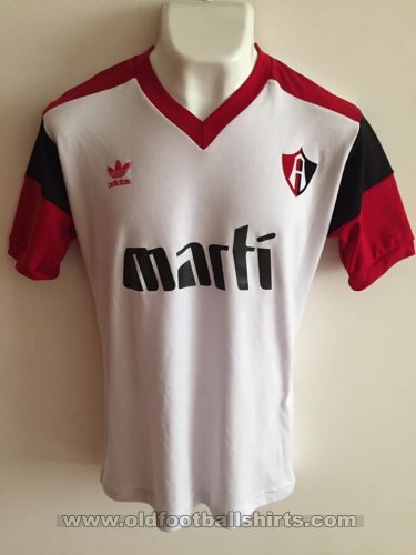Atlas Visitante Camiseta de Fútbol 1987 - 1988