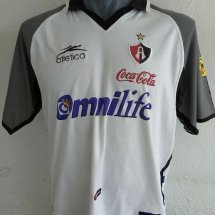 Atlas Away football shirt 2001 sponsored by Omnilife