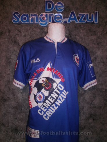 Cruz Azul Baju piala baju bolasepak 1999