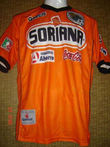 Chiapas Jaguares FC Home Camiseta de Fútbol 2002 - 2003.