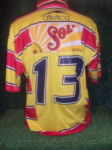 Atlético Morelia Home camisa de futebol 1998
