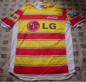 Atlético Morelia Home Maillot de foot 2002