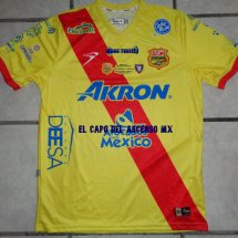 Atlético Morelia Home futbol forması 2020 - 2021 sponsored by Akron